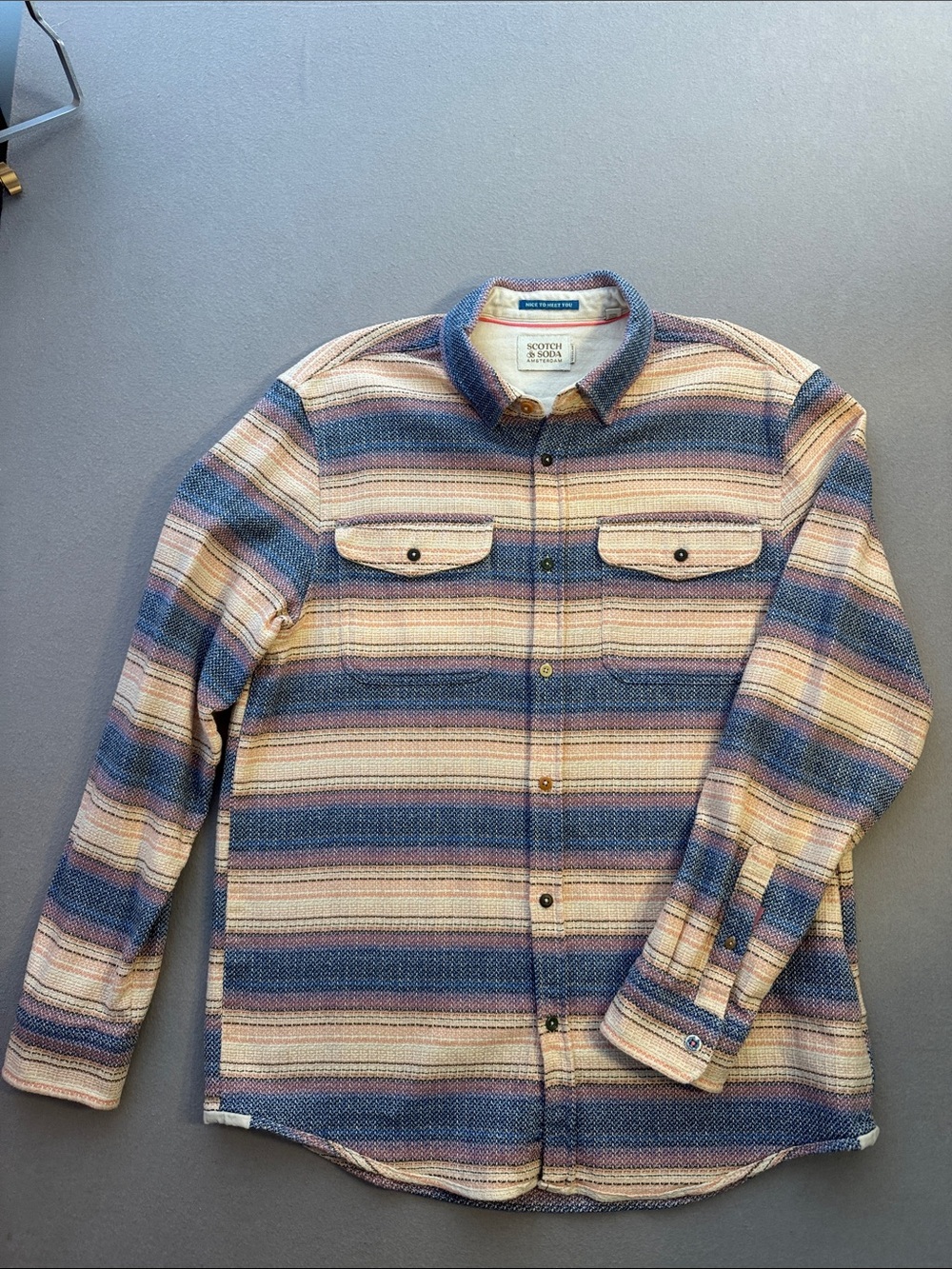 Scotch & Soda Stripe Shirt From TV Show “Yellowjackets” Wardrobe - Picture 2 of 8